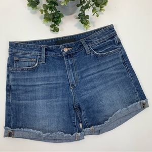 Joe’s Jeans Women’s 5” Mid High Rise Denim Jean Shorts Size 28
